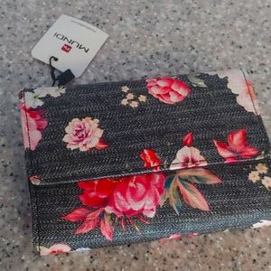 New Mundi wallet washed Rose